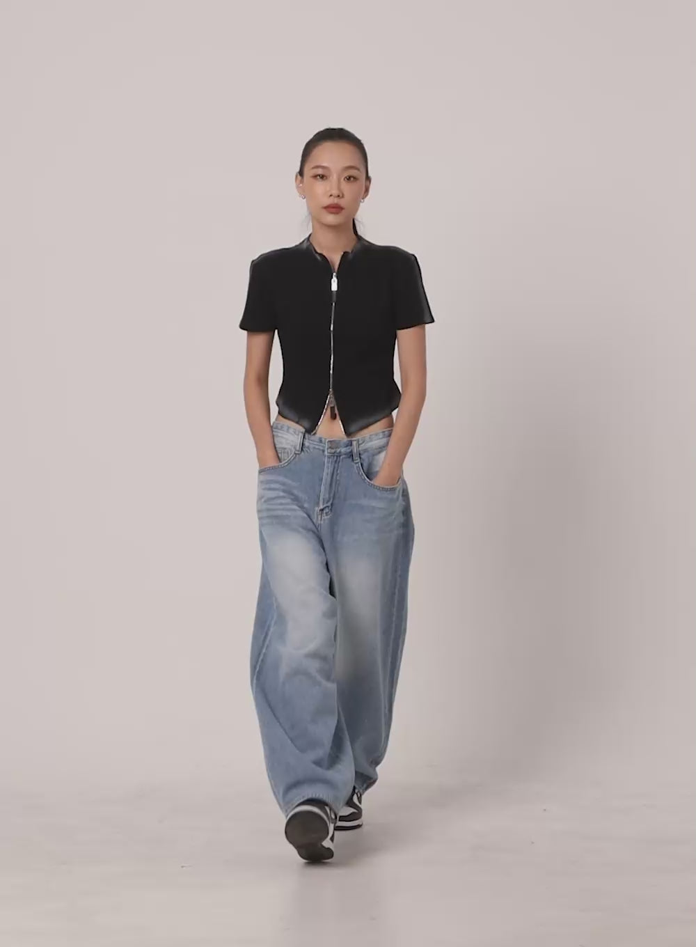 Denim Summer Baggy Jeans CU414