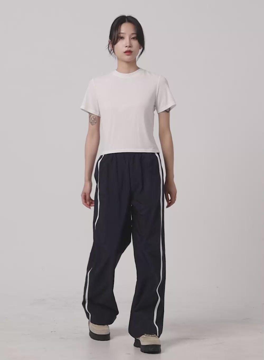 Shirred Cut-Out Back Top CM426