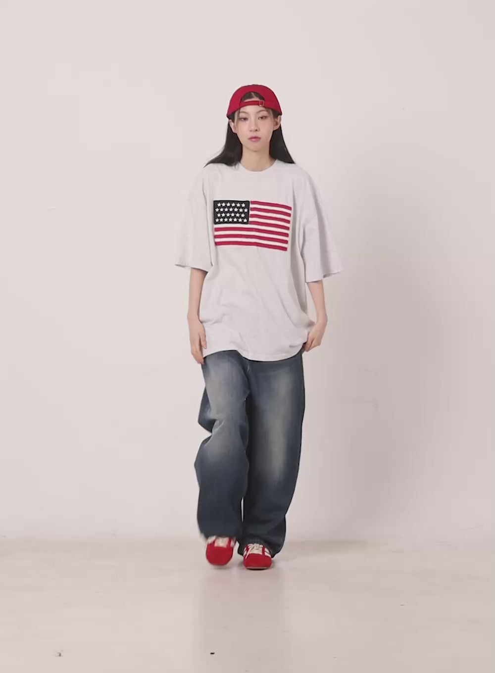 Cotton Patch Oversize T-Shirt IY516