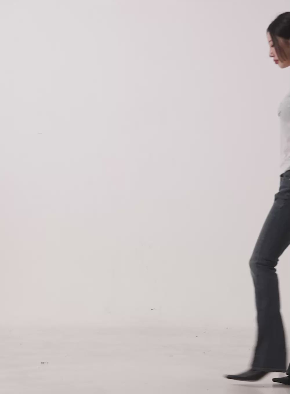 Alisha Washed Flared Jeans CD420