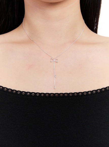 iris-beam-necklace-iu527 / Silver