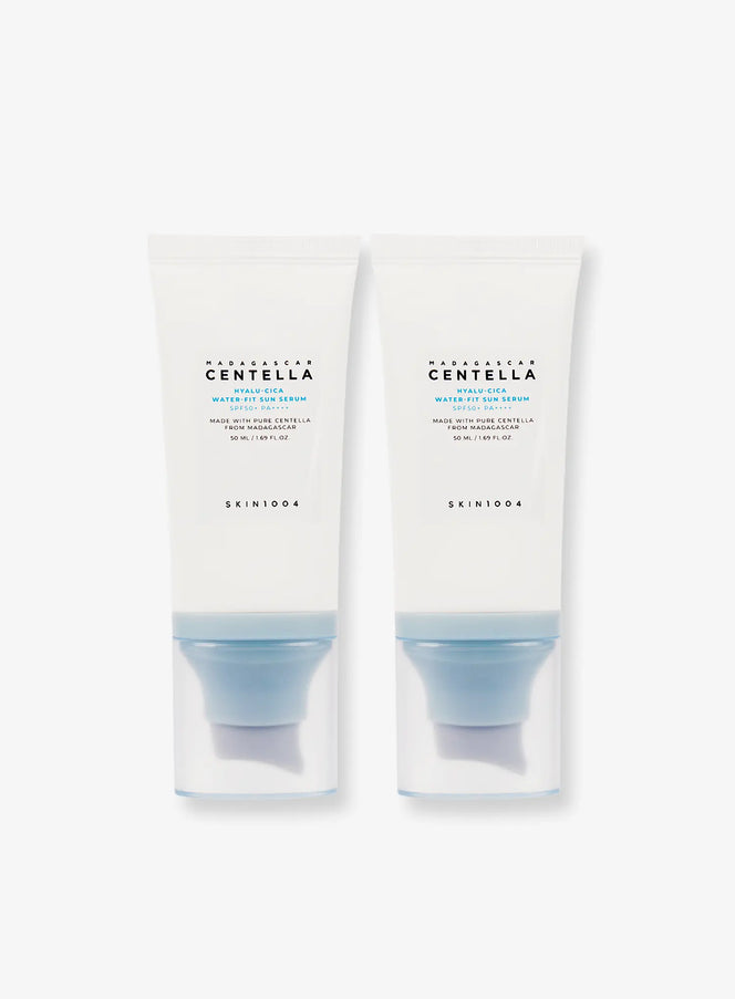 Madagascar Centella Hyalu-Cica Water-Fit Sun Serum Duo Set (50ml*2ea)
