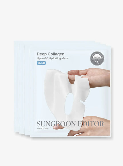 Deep Collagen Hyalu-B5 Hydrating Mask Set (37g*4ea)