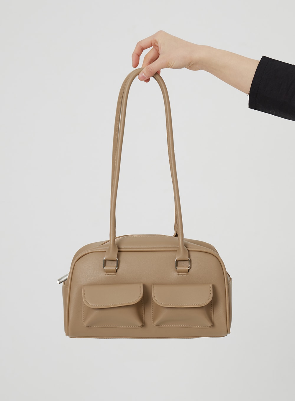 Double shoulder bag on sale