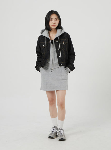 Button Denim Jacket OF321