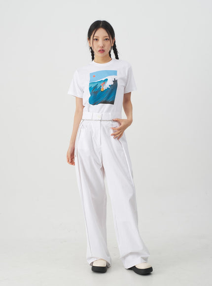 Surfing Graphic Tee CJ02