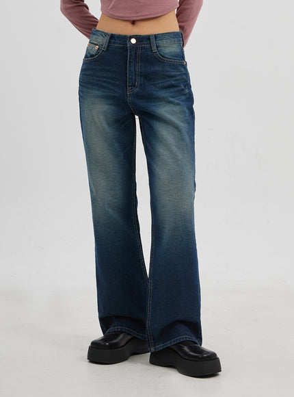 Dark Wash Bootcut Jeans CJ319