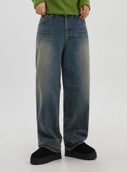 Mid-Rise Baggy Jeans Unisex CJ330