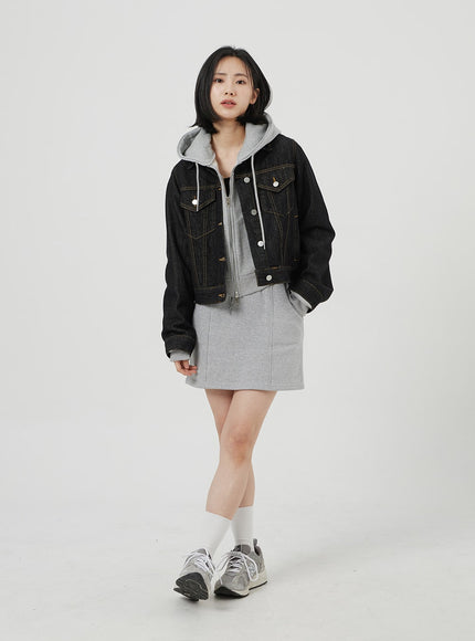 Button Denim Jacket OF321