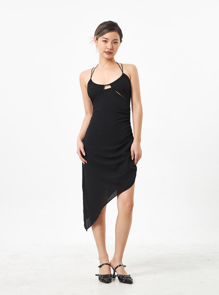 Unbalanced Midi Dress CA305