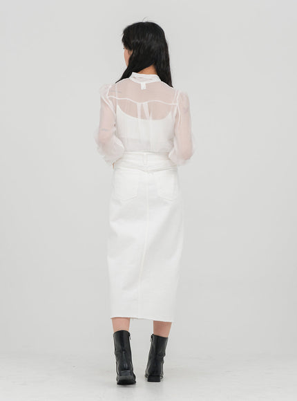 Cami with Padded Bra Attached K0302