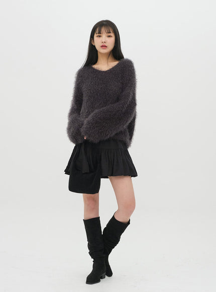 Tiered Mini Skirt J19