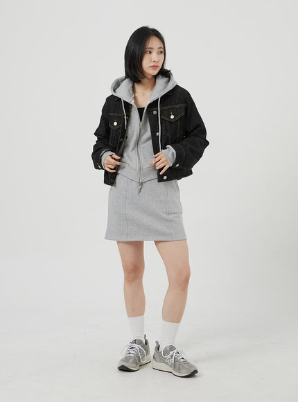 Button Denim Jacket OF321