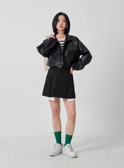 Ribbed Knit Socks OJ331