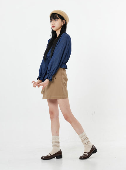 Knitted Leg Warmer Socks BS19