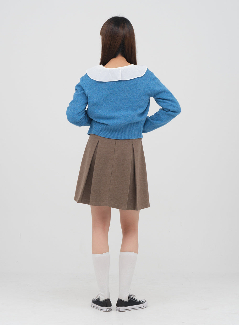 Wool Crop Cardigan F4