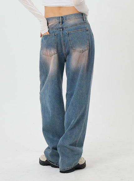 Light Wash Baggy Jeans CF316