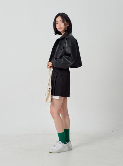 Ribbed Knit Socks OJ331