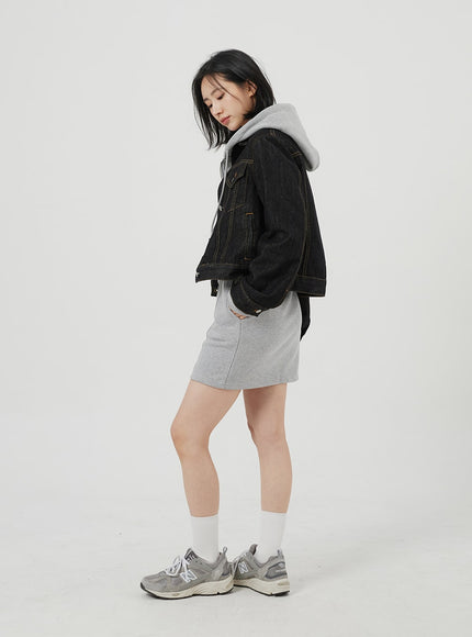 Button Denim Jacket OF321
