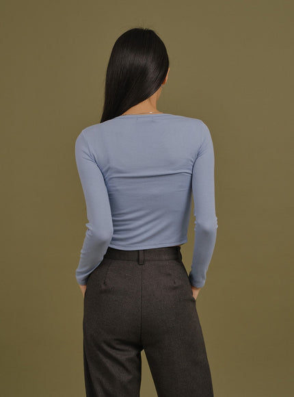 Crop Cardigan with Buttons