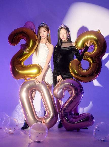 Velvet Sleeveless Neck Chain Mini Dress BD23