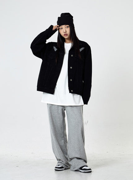 Over Fit Denim Jacket CS07