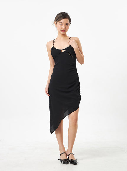 Unbalanced Midi Dress CA305