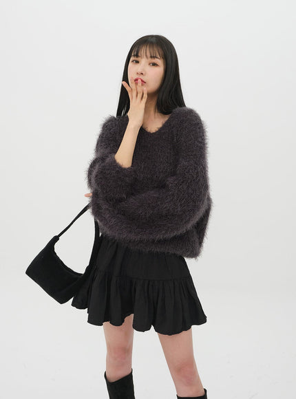 Tiered Mini Skirt J19