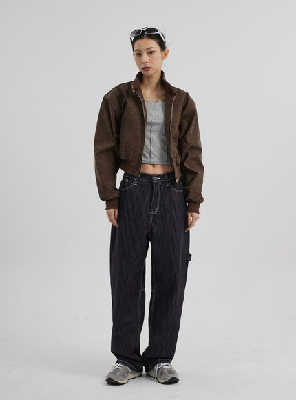 Mid-Rise Baggy Jeans CF307