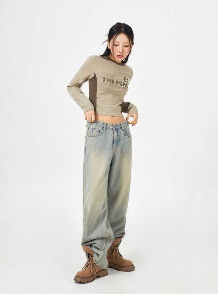 Light Blue Baggy Jeans CM323