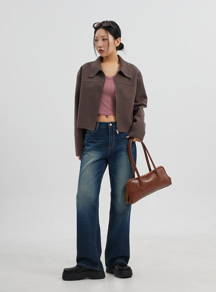 Dark Wash Bootcut Jeans CJ319