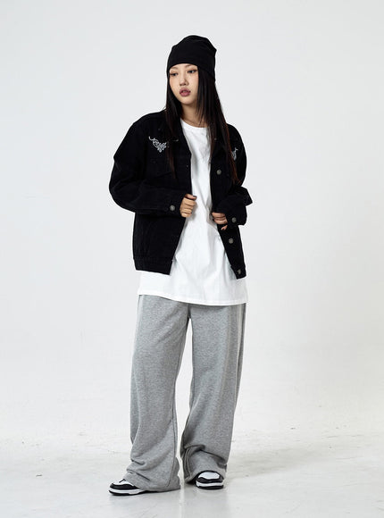 Over Fit Denim Jacket CS07