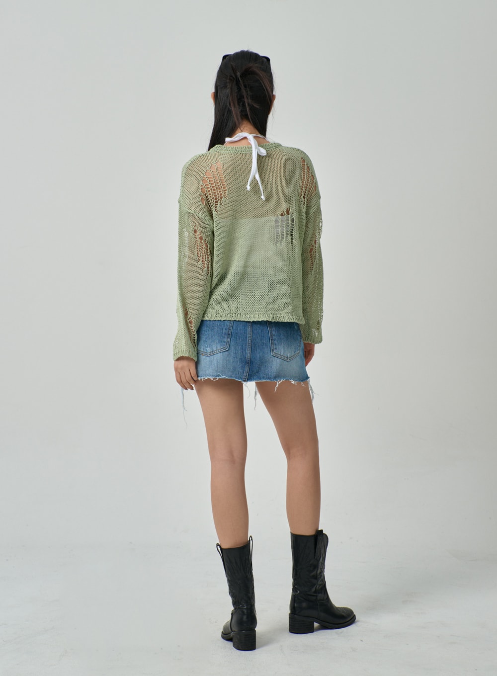Mesh Sweater IF316