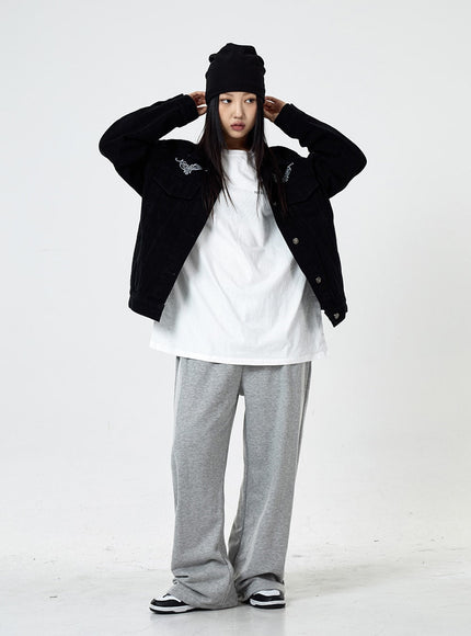Over Fit Denim Jacket CS07