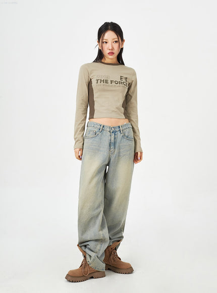 Light Blue Baggy Jeans CM323