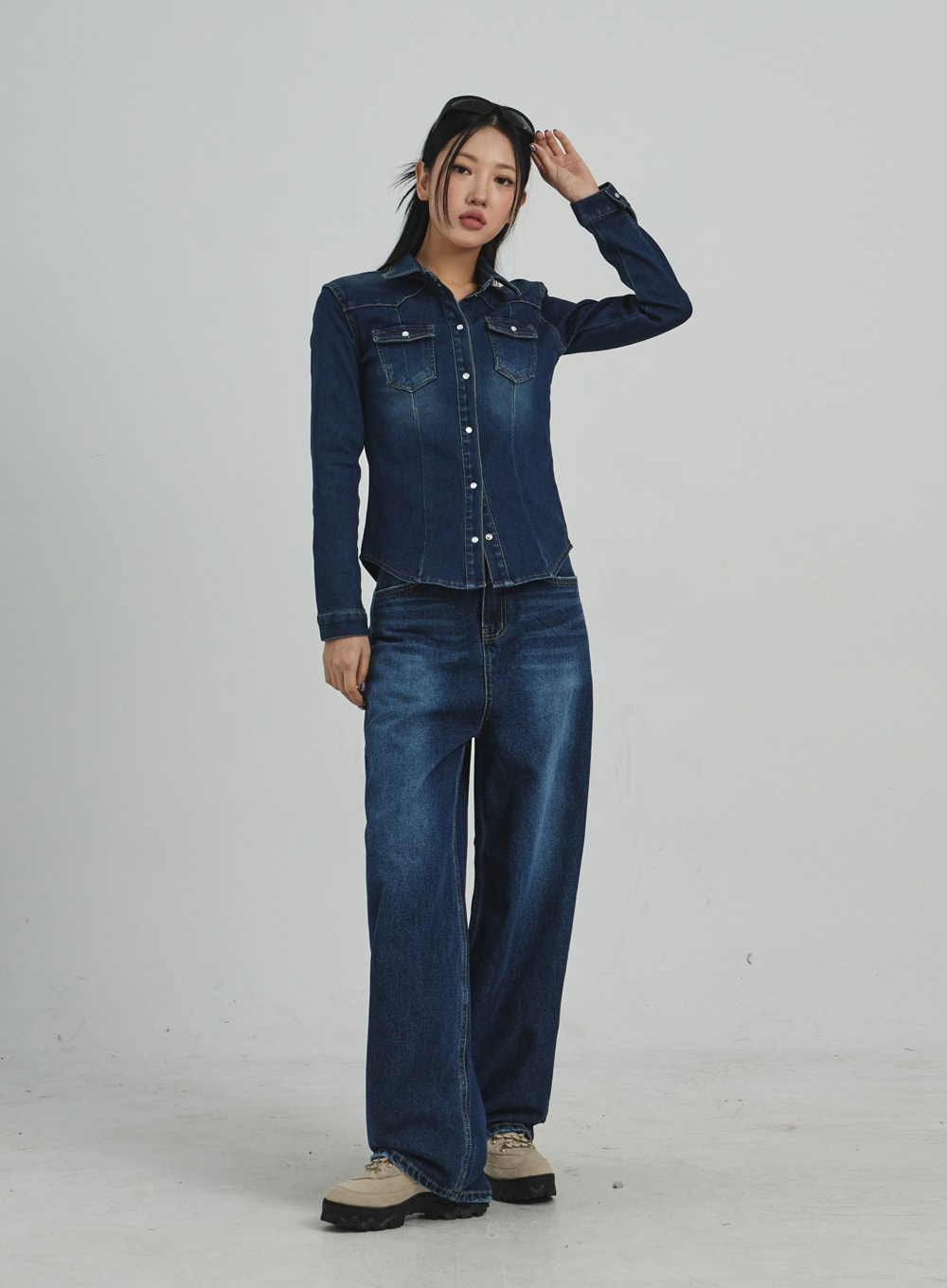 Maxi Wide Jeans CD09