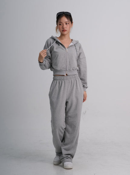 Button Crop Denim Jecket CO18