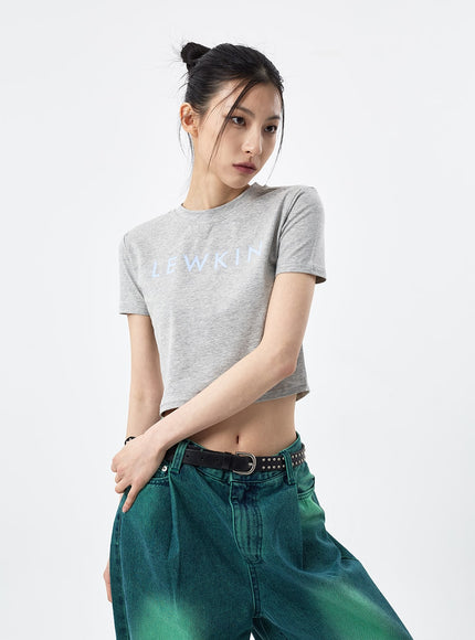 Lewkin Cropped Tee CM307