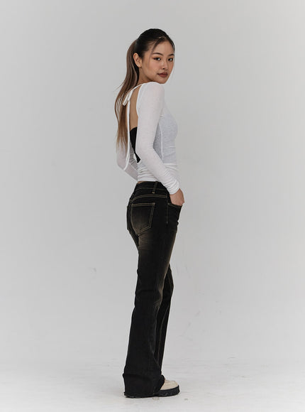 Bootcut Denim Pants CN18