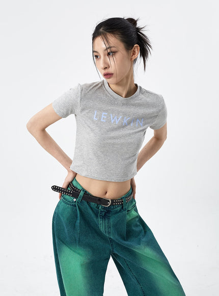 Lewkin Cropped Tee CM307