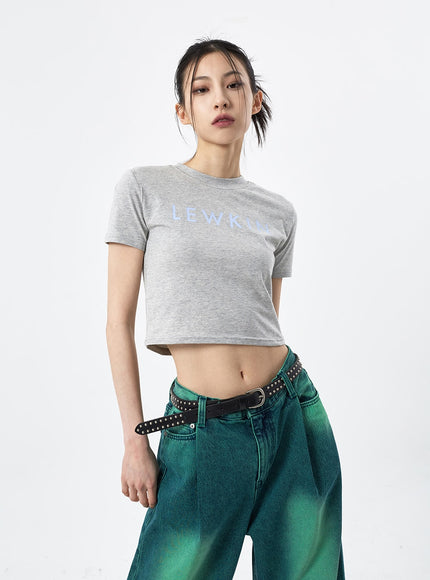 Lewkin Cropped Tee CM307