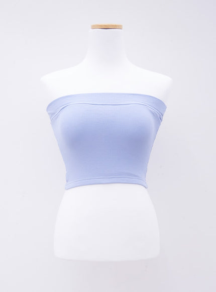 Basic Cropped Tube Top L1002