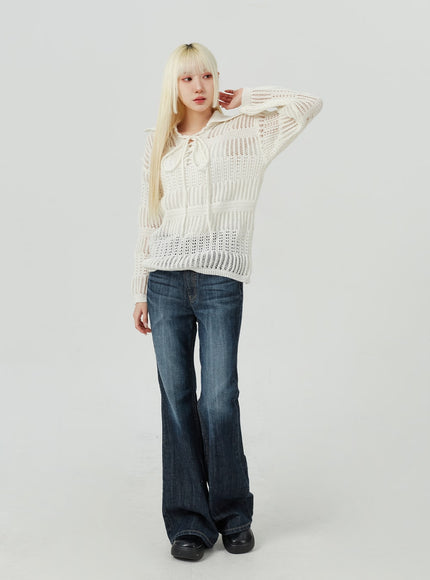 Dark Wash Bootcut Jeans BM322