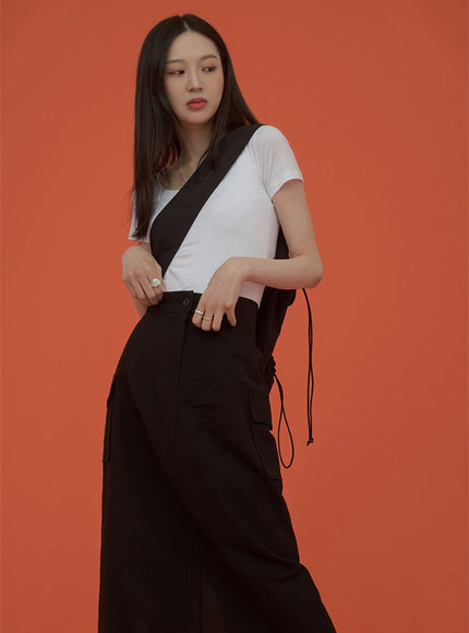 Square Neck Slim Fit Short Sleeve T Shirt CM5