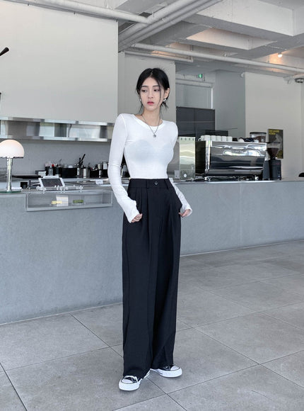 Long Sleeve Crop T-Shirt J5