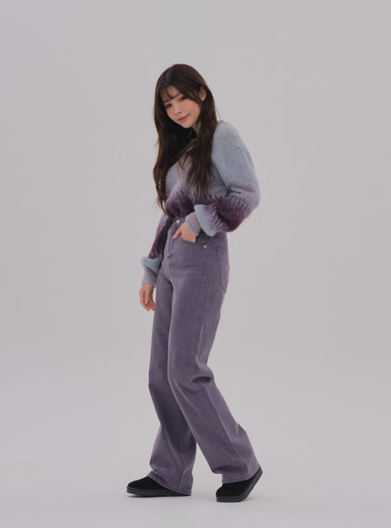 Wide Leg Color Jeans BS-A0812026