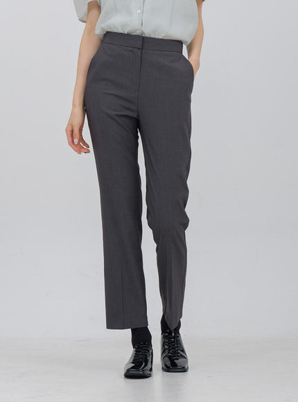 Basic Slim Fit Tailored Pants OA26