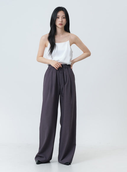 Loose Fit Satin Cami Top OY18