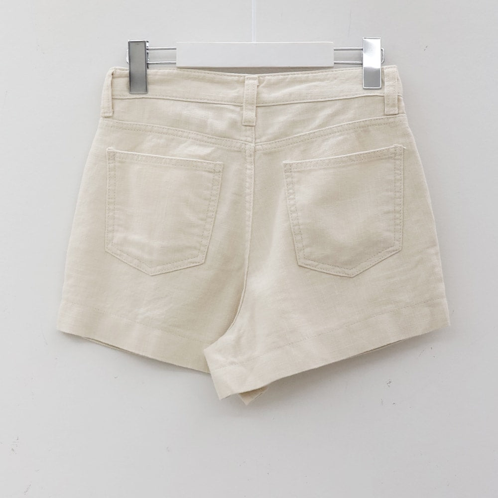 Linen Slit Shorts BY24