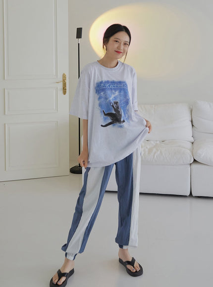 Boxy Fit Short Sleeve T Shirt CM02